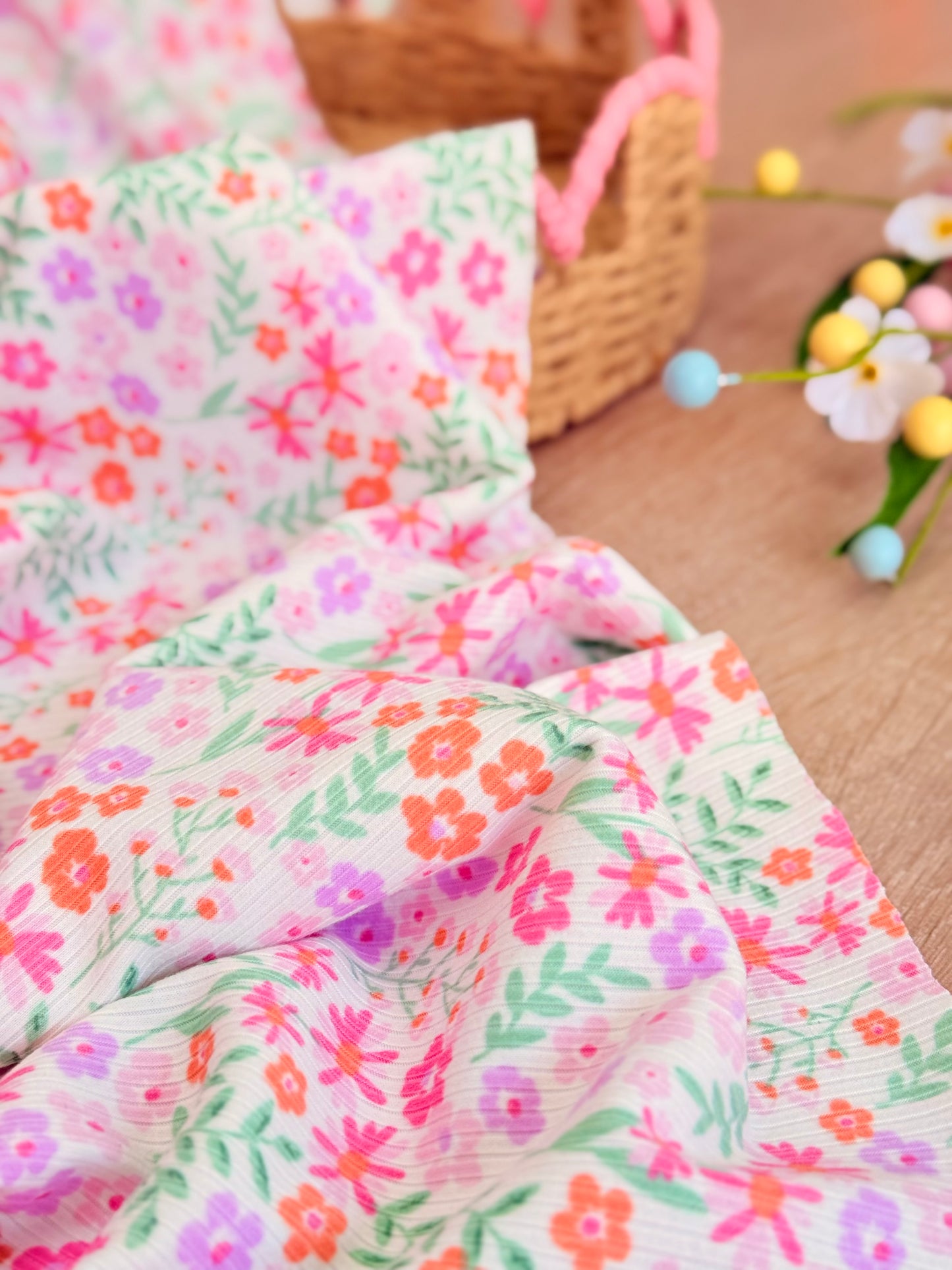 Printed Rib Garden Party