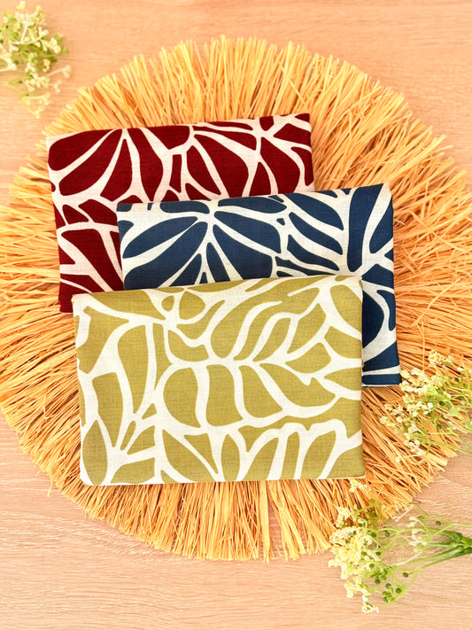 Printed Linen Nature Trace
