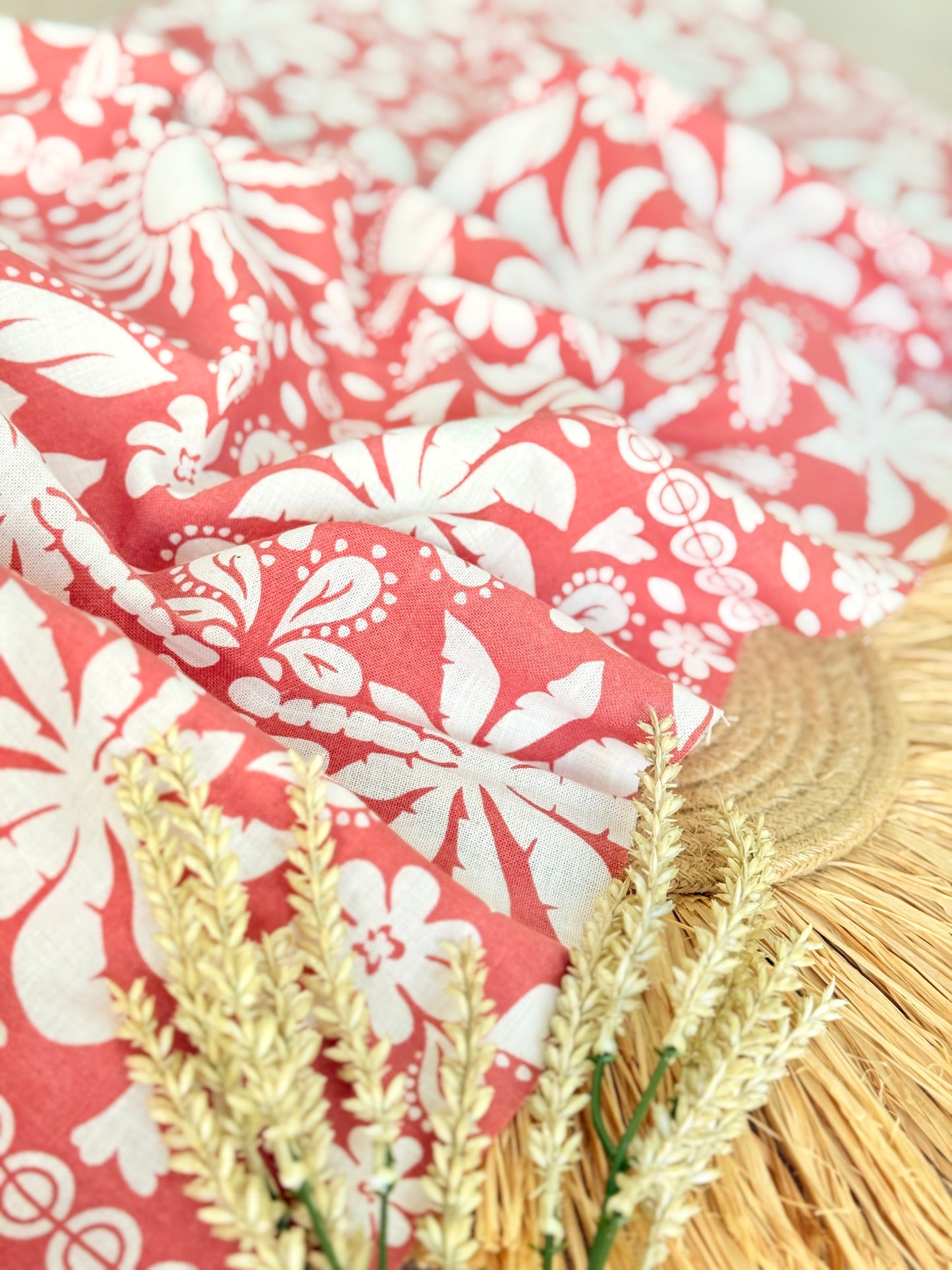 Printed Linen Sunlit Heritage