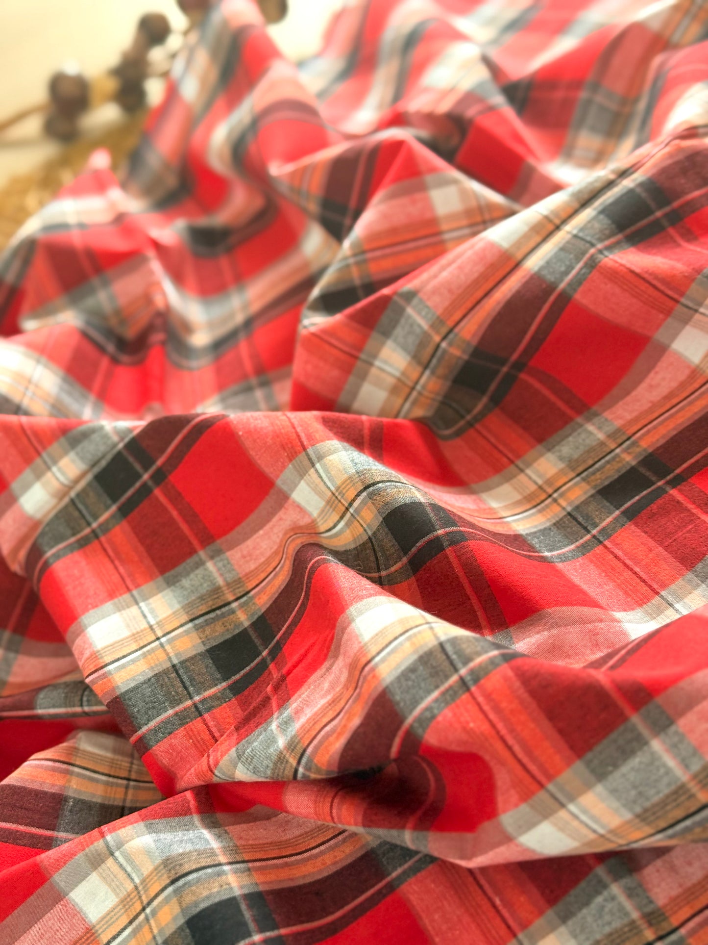 Printed Cotton Checks 26