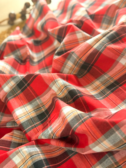 Printed Cotton Checks 26