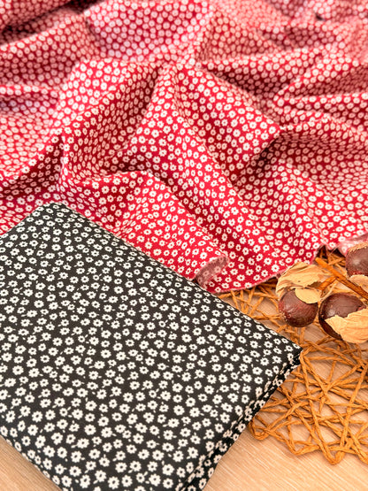 Printed Cotton Daisy Dots
