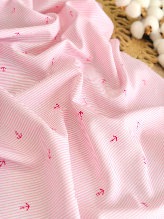 Printed Cotton Pink Harbor