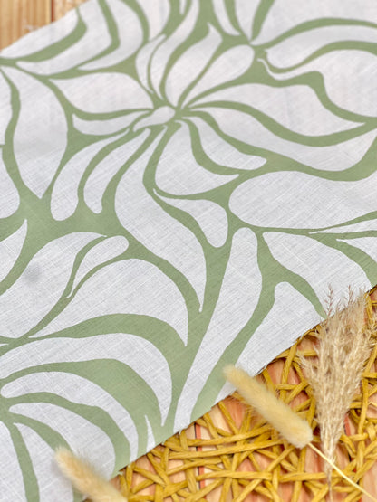 Printed Linen Flow Rythm