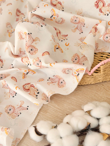 Cotton Twill Rainbow Pony