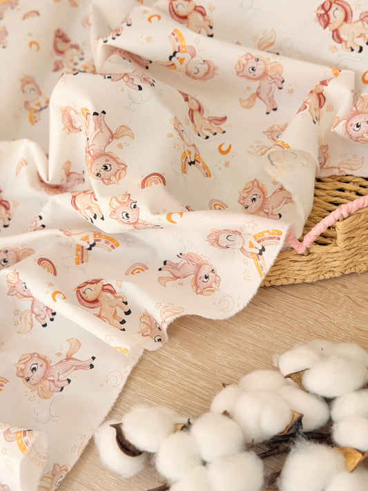 Cotton Twill Rainbow Pony
