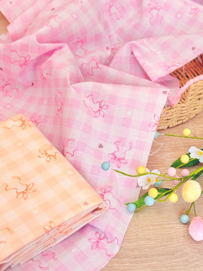 Printed Cotton Shiny Ribbons