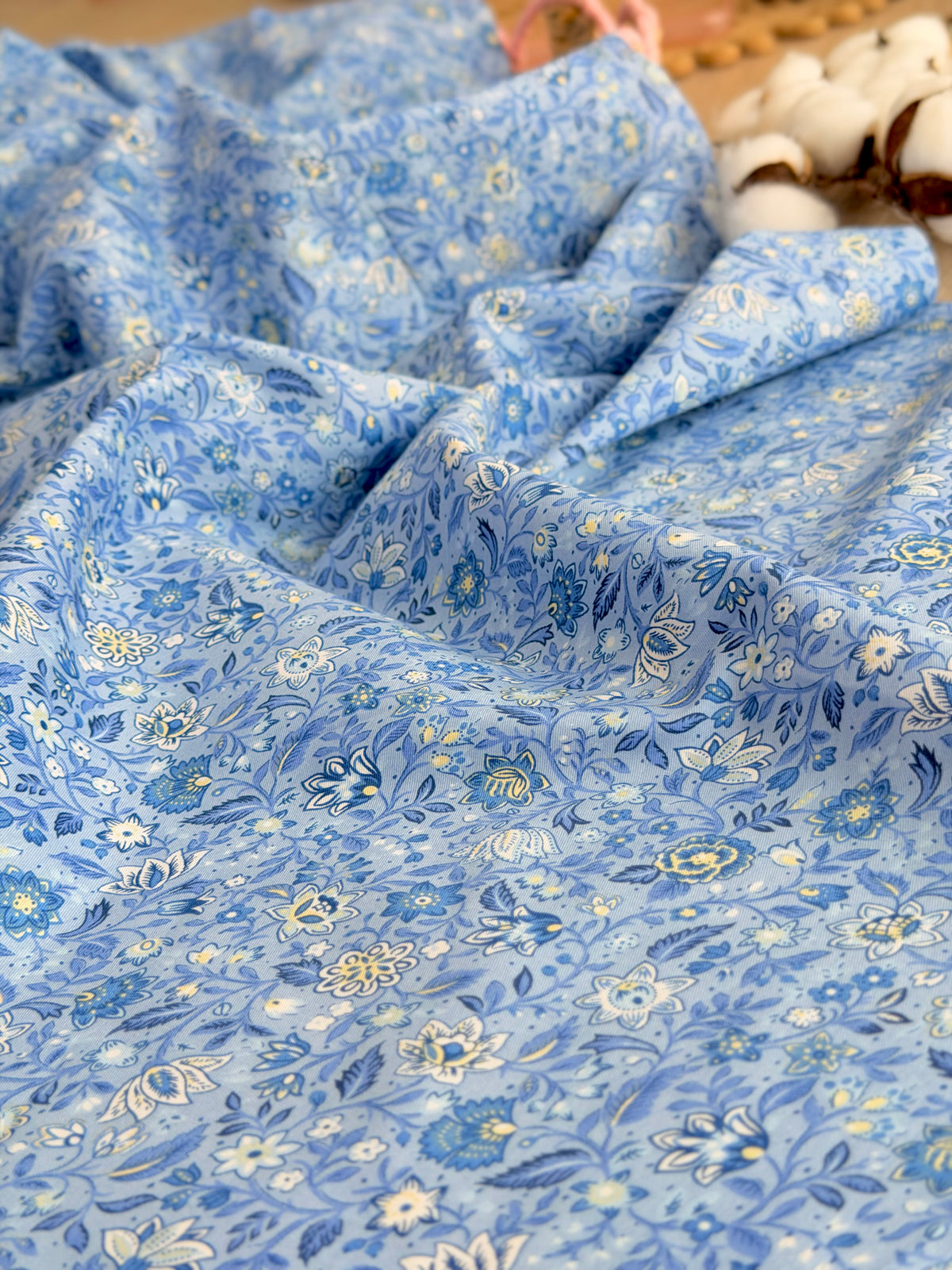 Cotton Twill Autumn Bloom