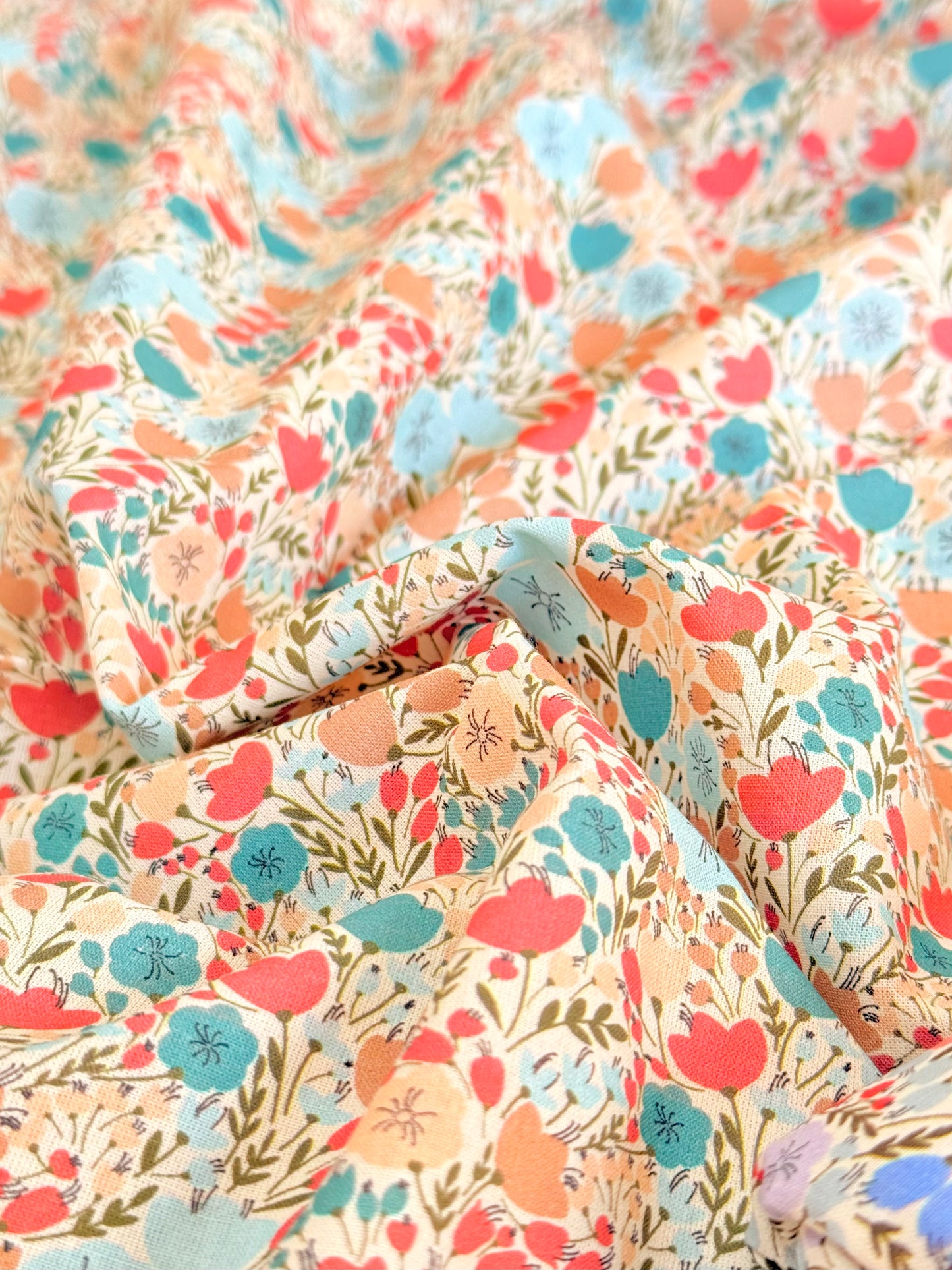 Printed Linen Spring Tapestry