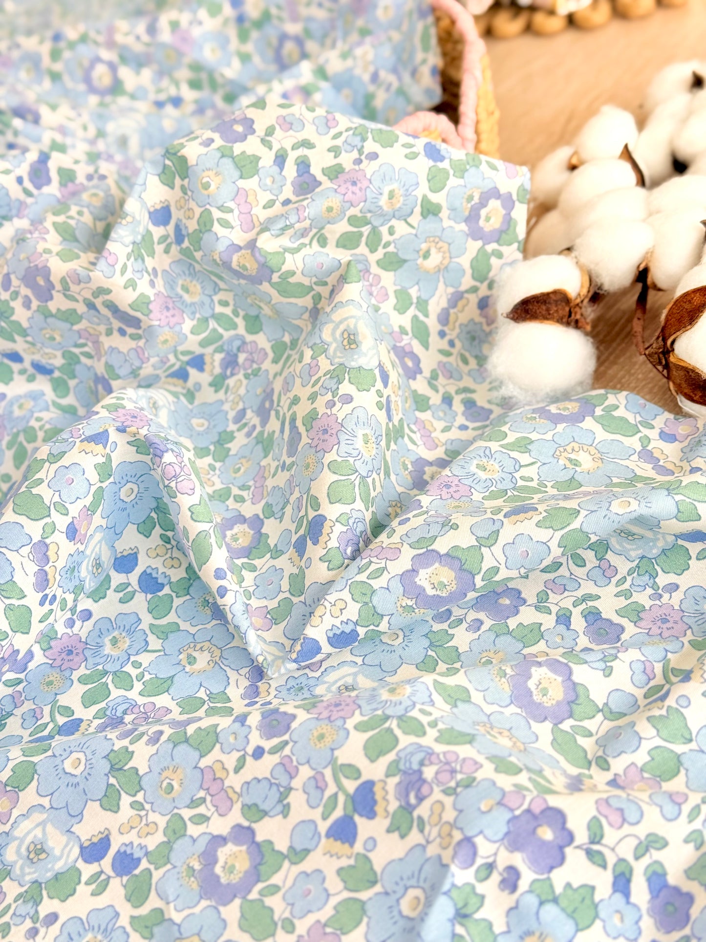 Cotton Twill Pastel Meadow