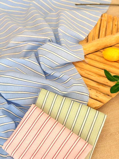 Printed Linen Stripes 22