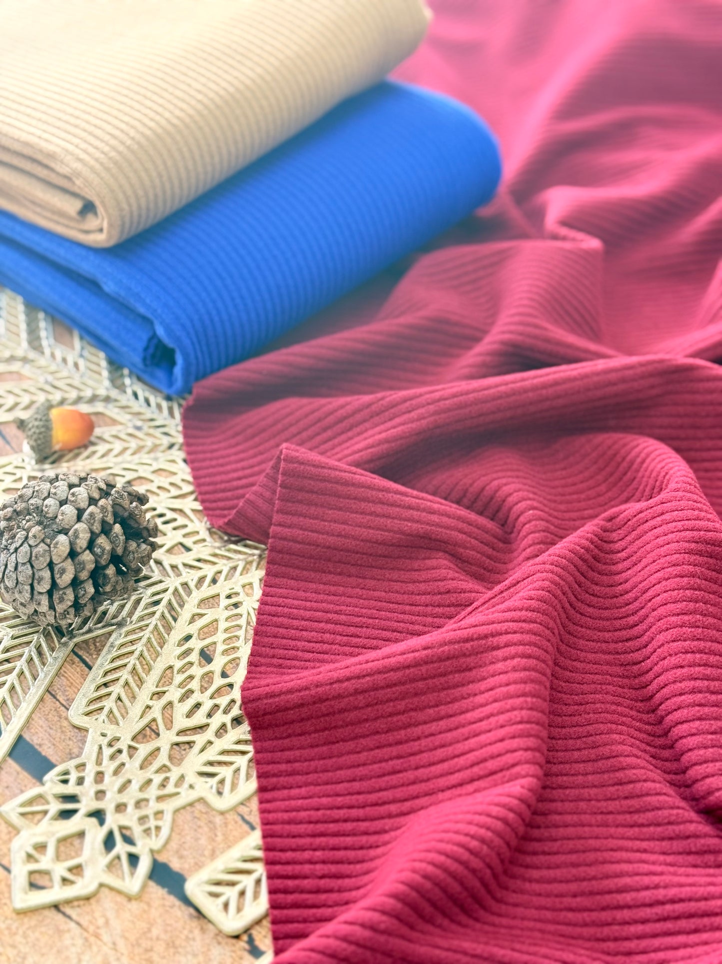 Knitted Sweater Cozy Rib