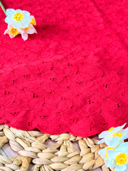 Embroidered Cotton Spring/S48