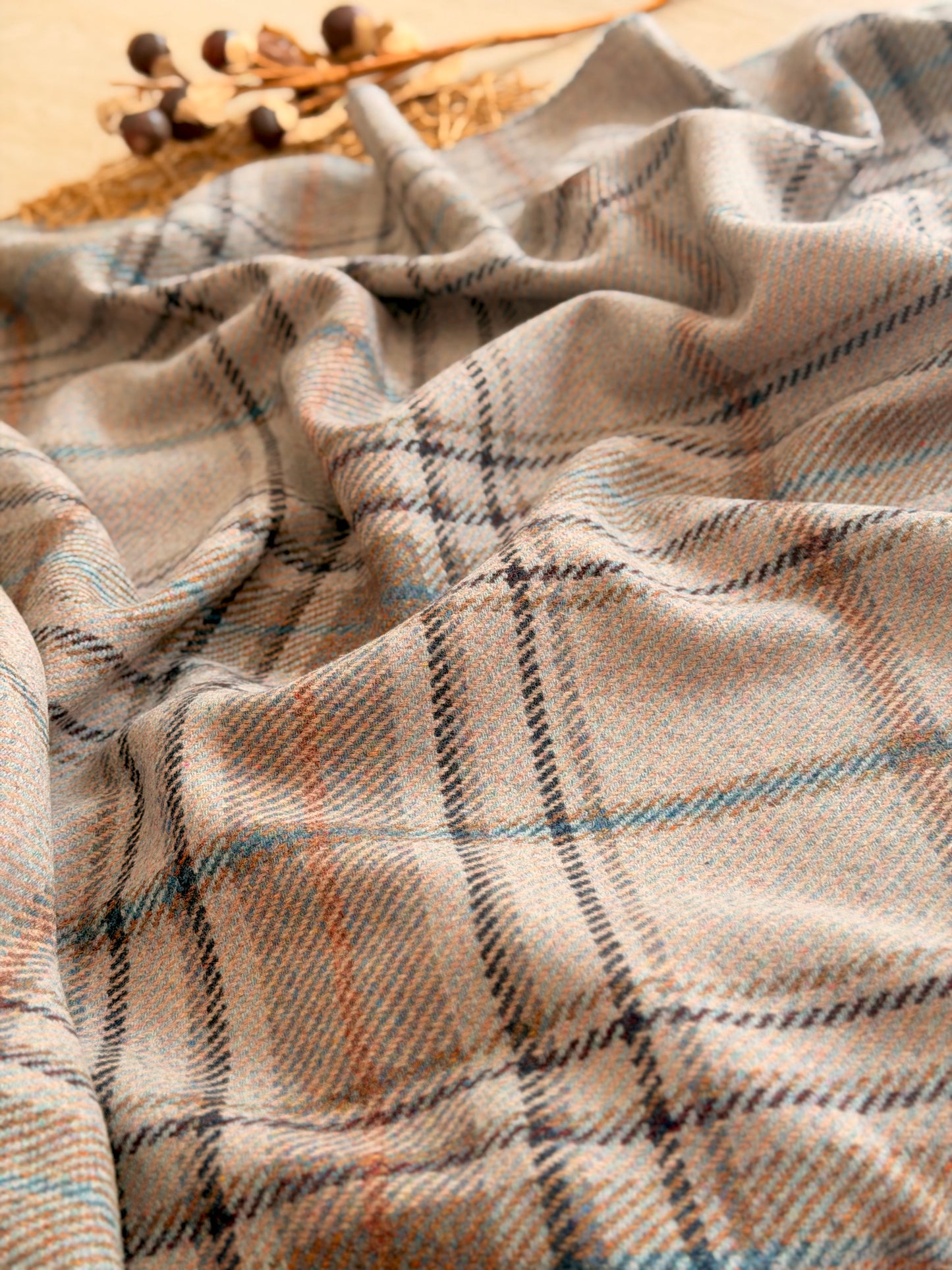 Paño de Lana Cambridge Plaid