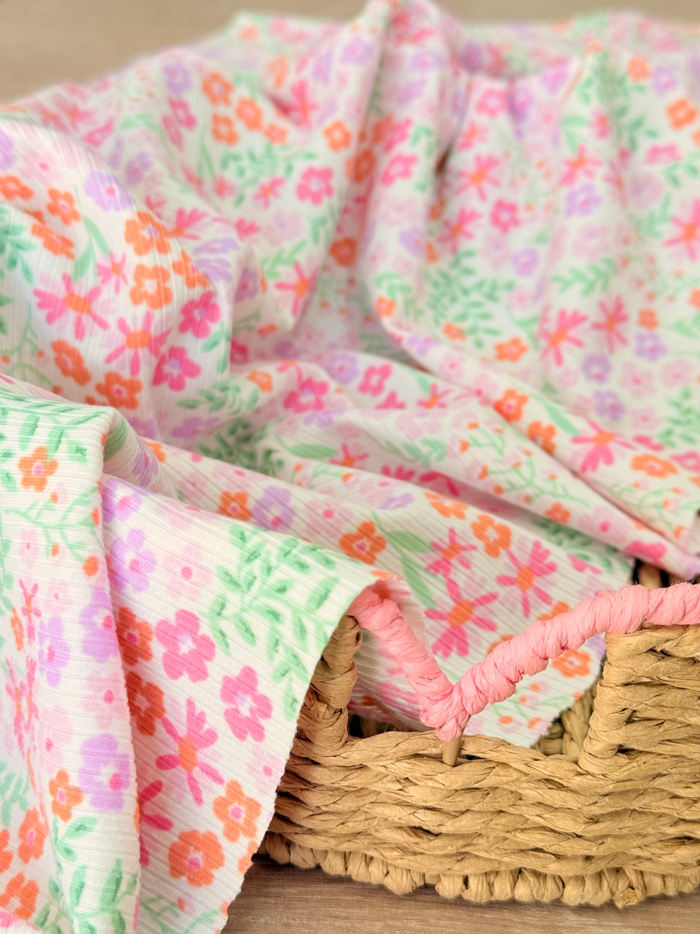 Printed Rib Garden Party