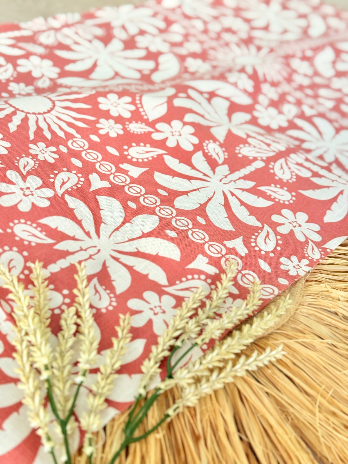 Printed Linen Sunlit Heritage