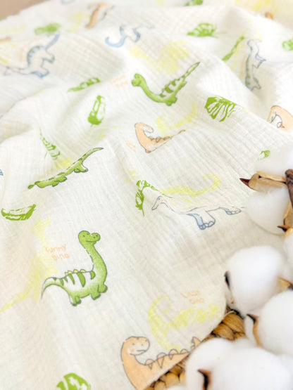Muselina Little Dinos