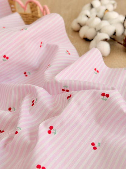 Printed Cotton Cherry Lane