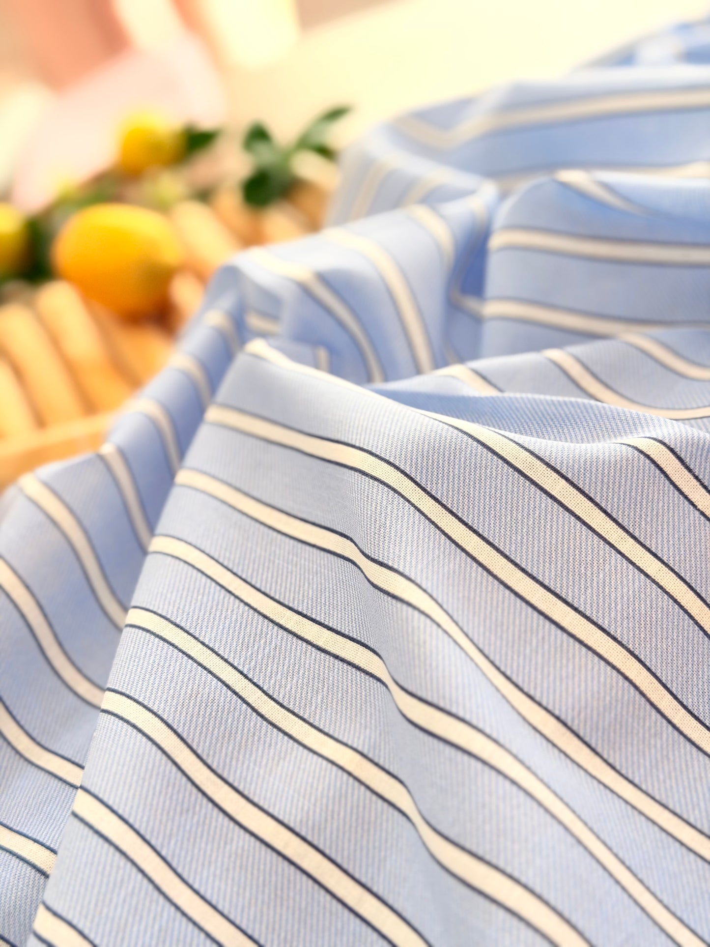 Printed Linen Stripes 22