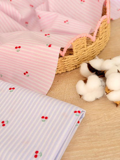 Printed Cotton Cherry Lane