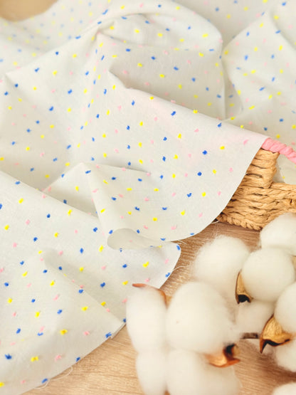 Plumeti Cotton Candy Dots | Algodón Plumeti