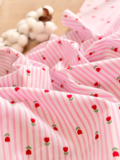 Printed Cotton Tulip Lane