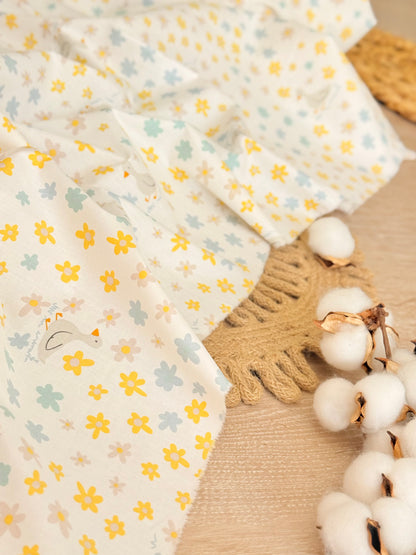 Cotton Twill Sunny Daisies