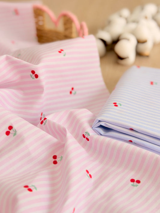 Printed Cotton Cherry Lane