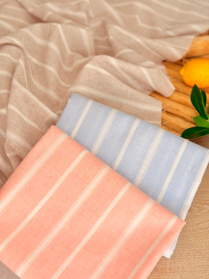 Printed Linen Stripes 21