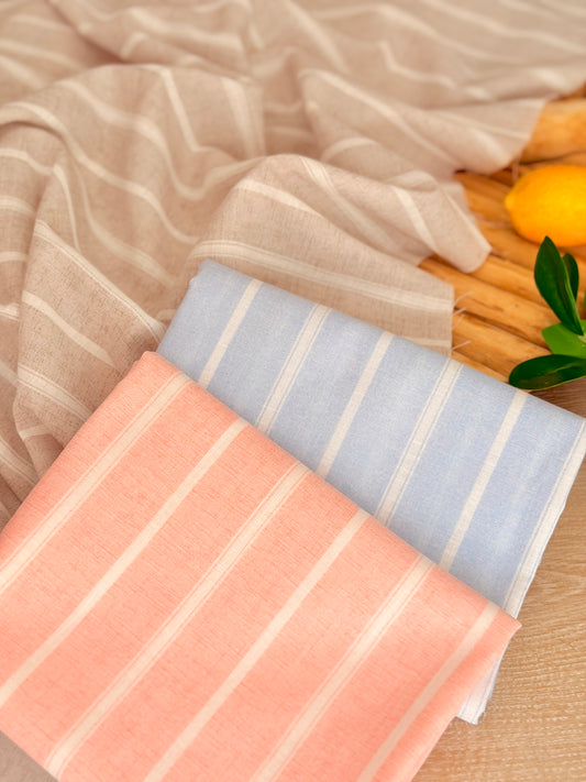 Printed Linen Stripes 21