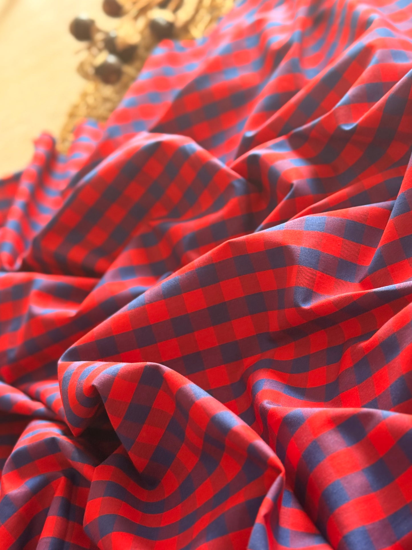 Printed Cotton Checks 28