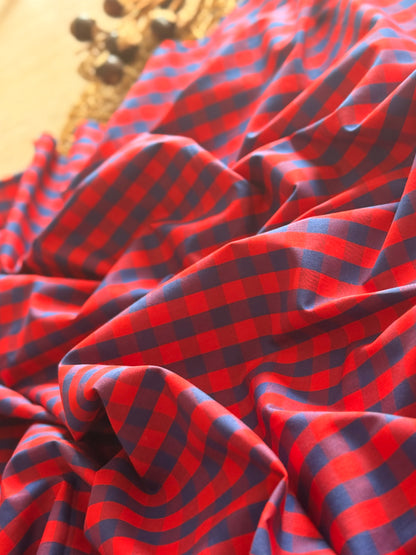 Printed Cotton Checks 28