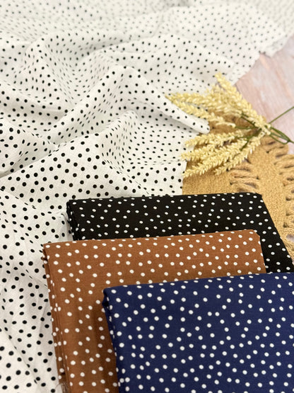 Printed Linen Polka Atelier