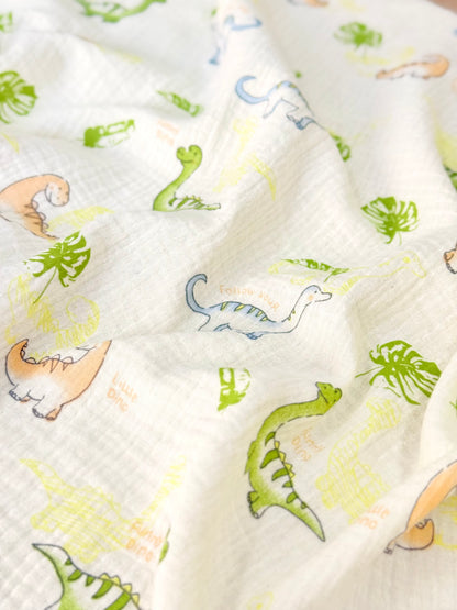 Muselina Little Dinos