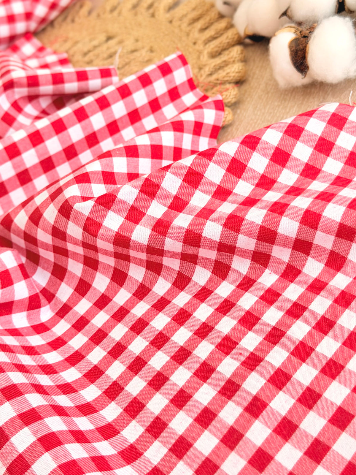 Printed Cotton Checks 32