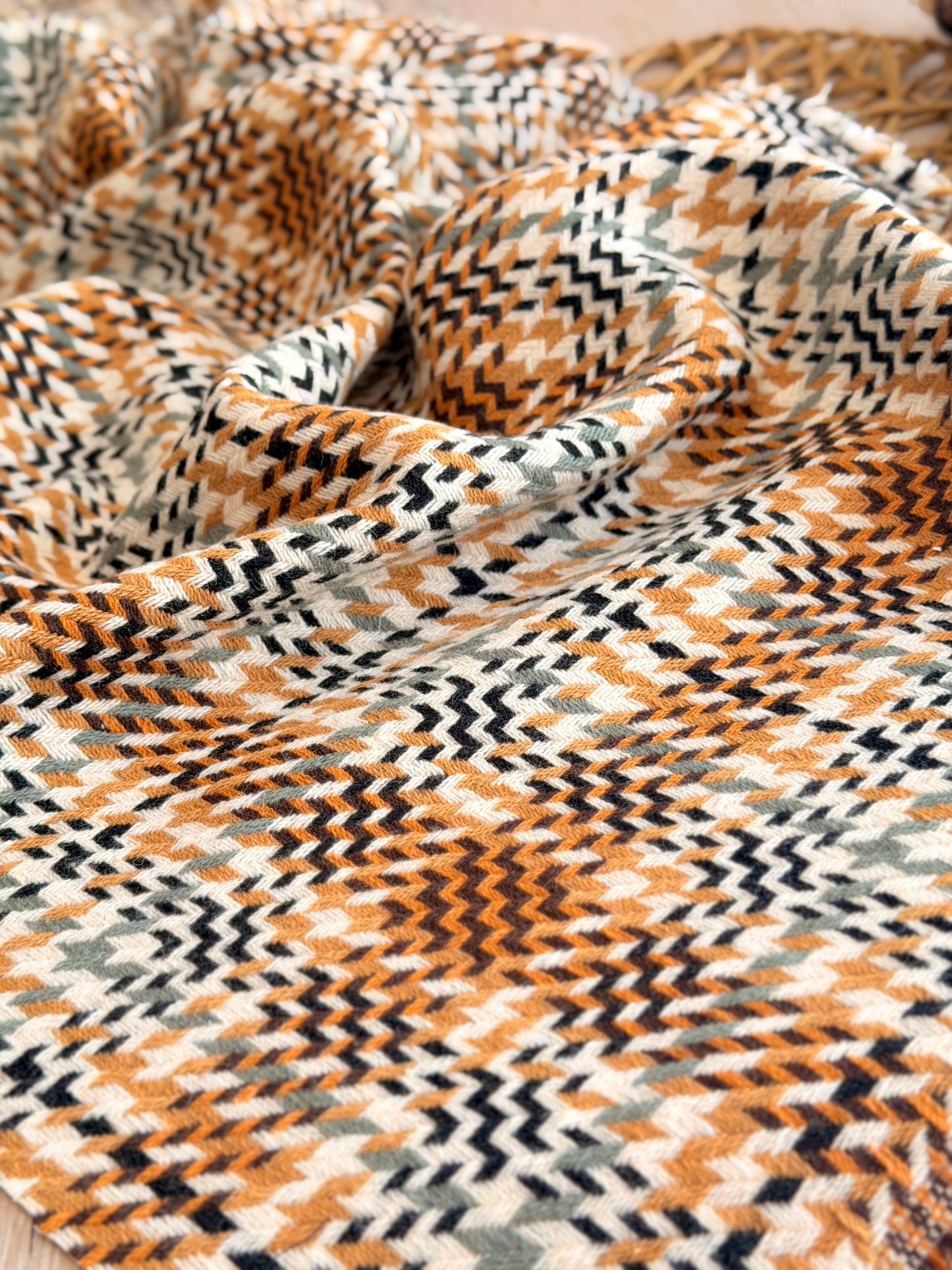 Paño de Lana Autumn Herringbone