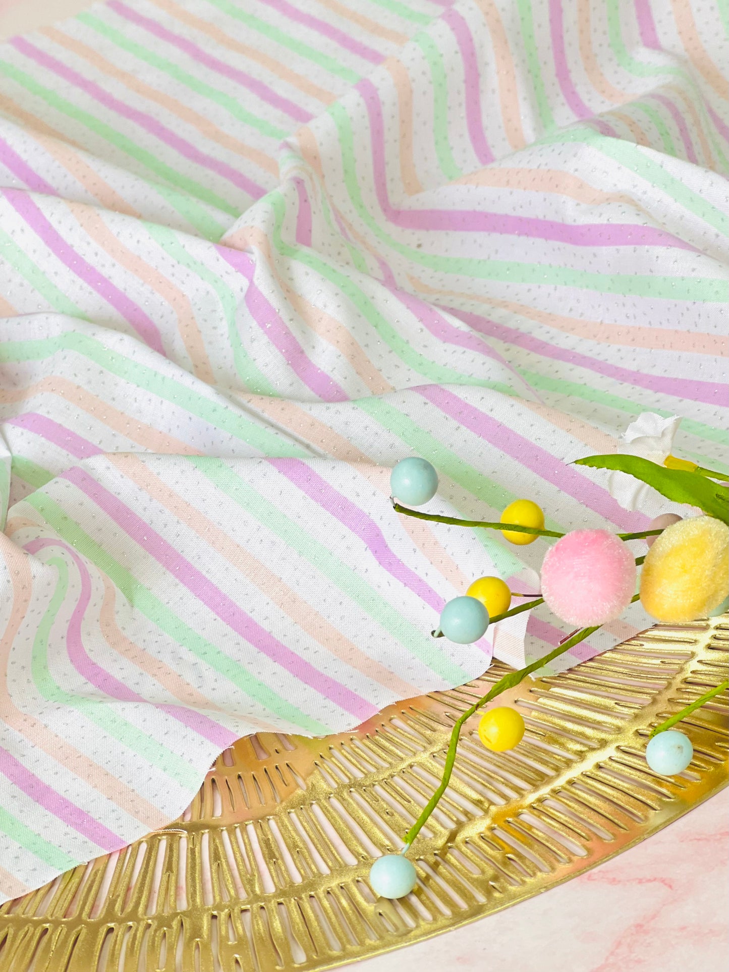 Printed Cotton Pastel Whispers