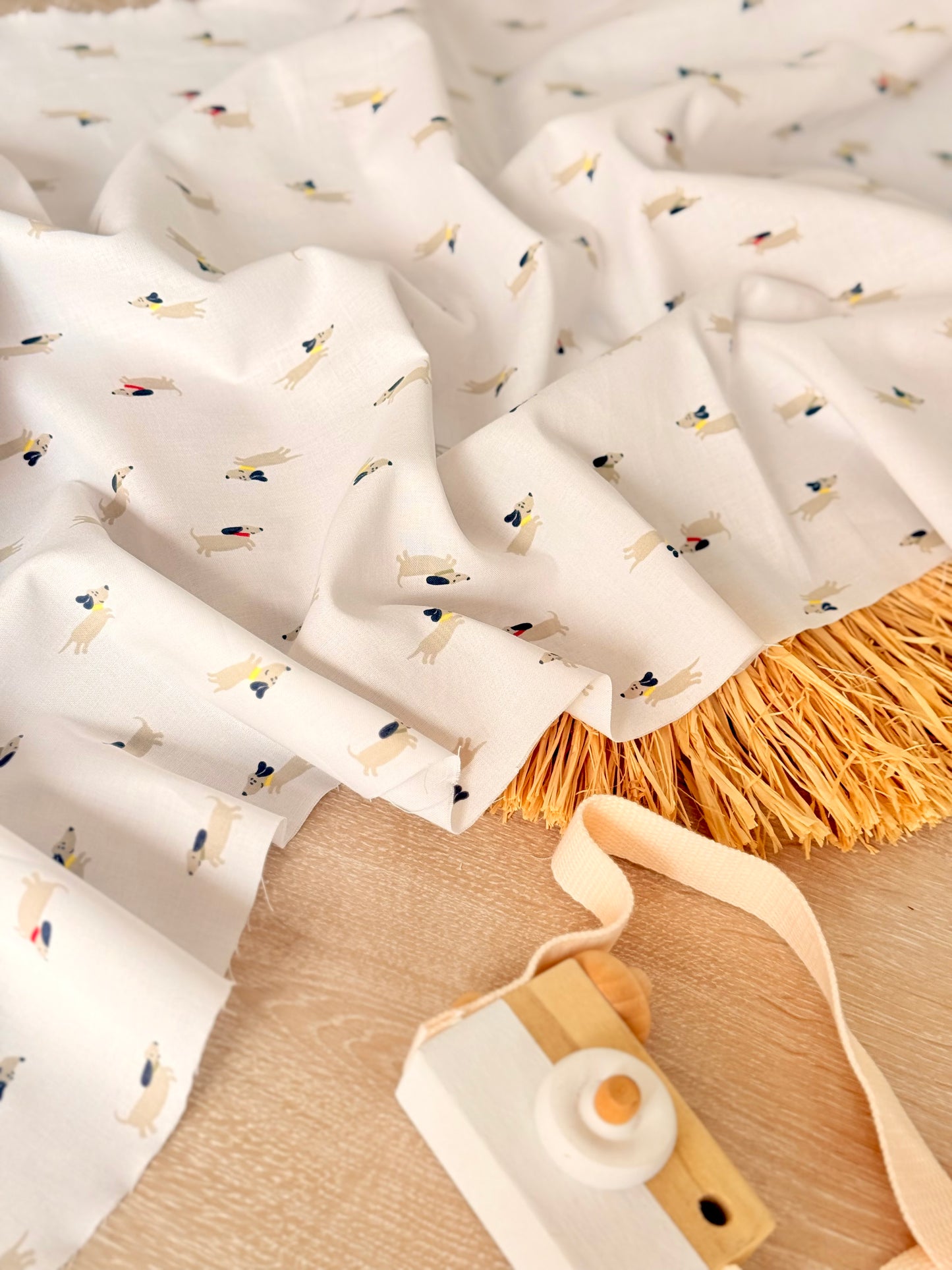 Printed Cotton Little Paws
