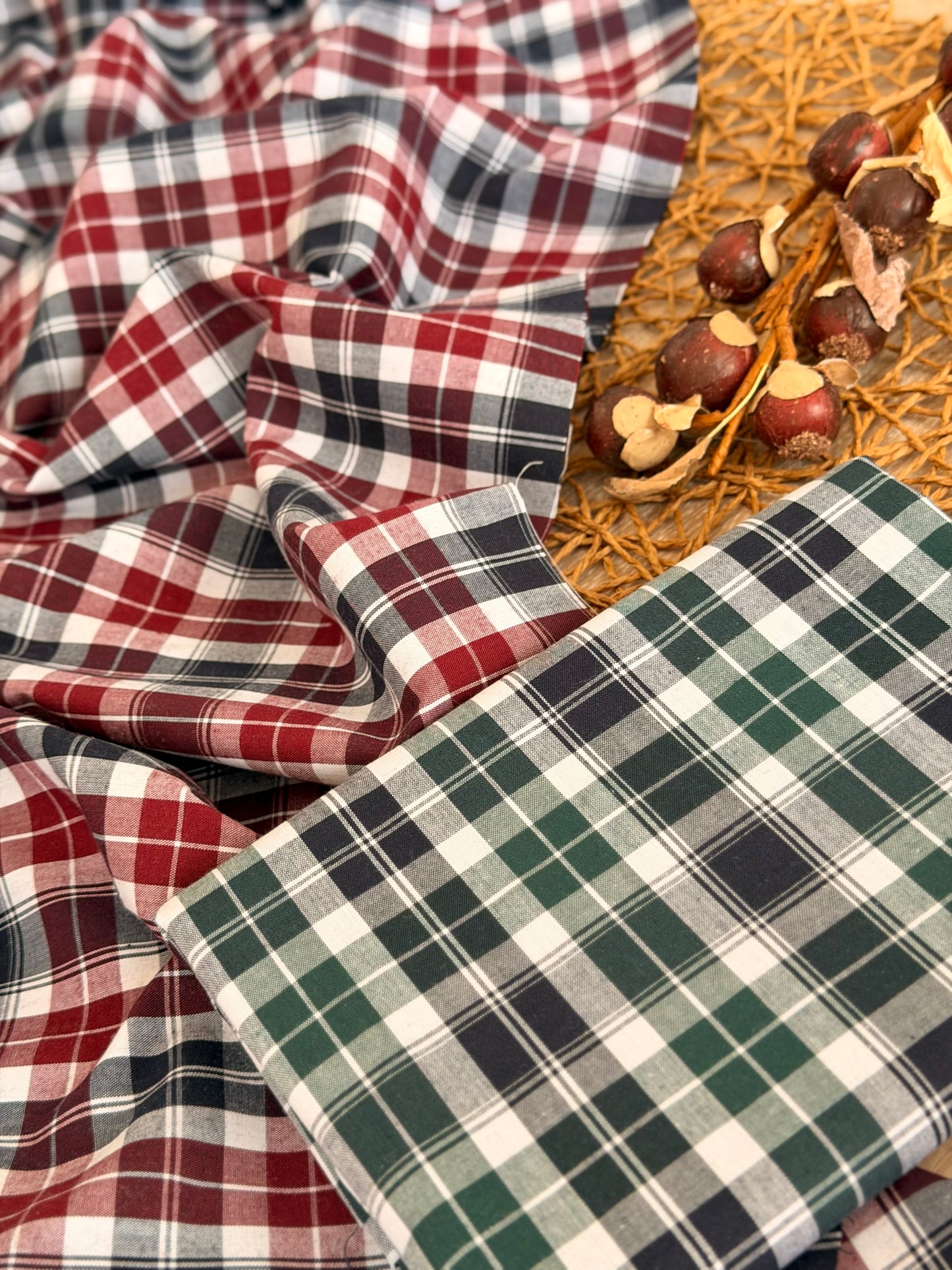 Printed Cotton Checks 20