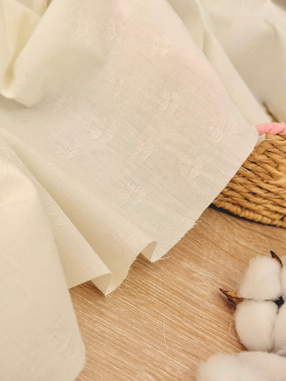 Embroidered Cotton Sprigs