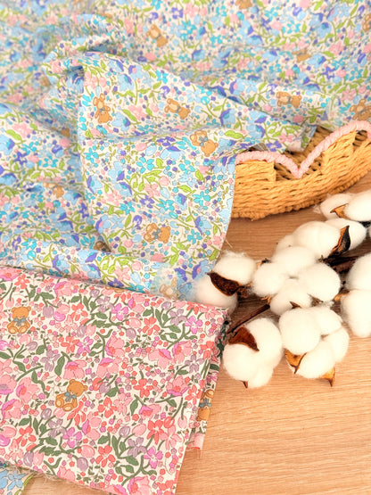 Cotton Twill Teddy Meadow