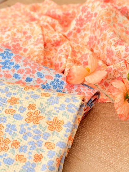 Printed Rib Sunset Meadow