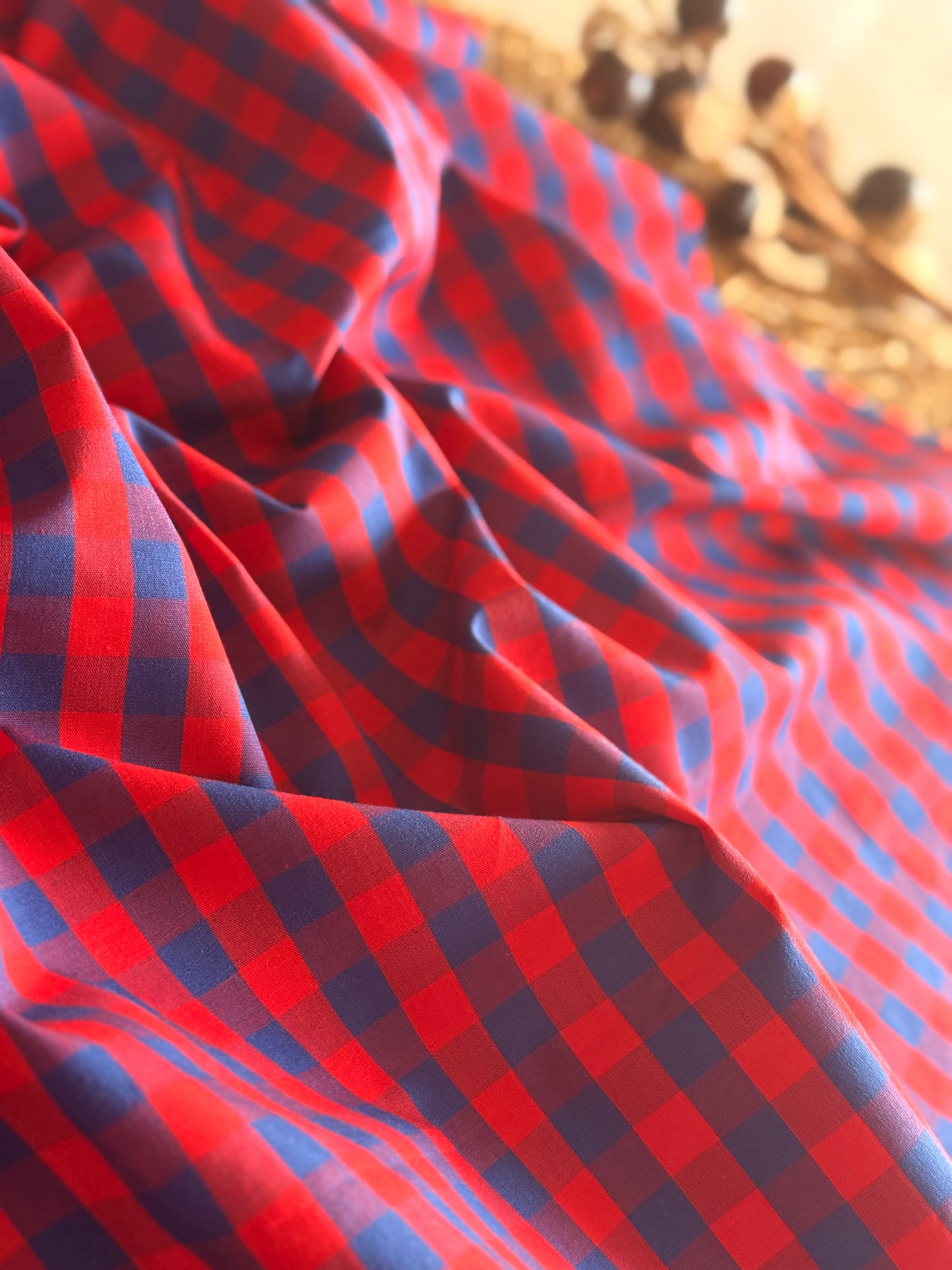 Printed Cotton Checks 28