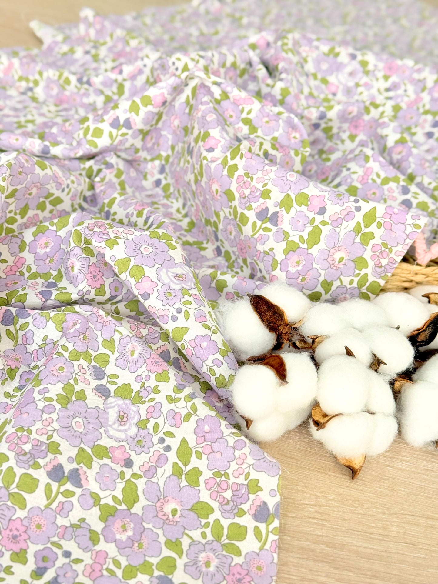 Cotton Twill Pastel Meadow