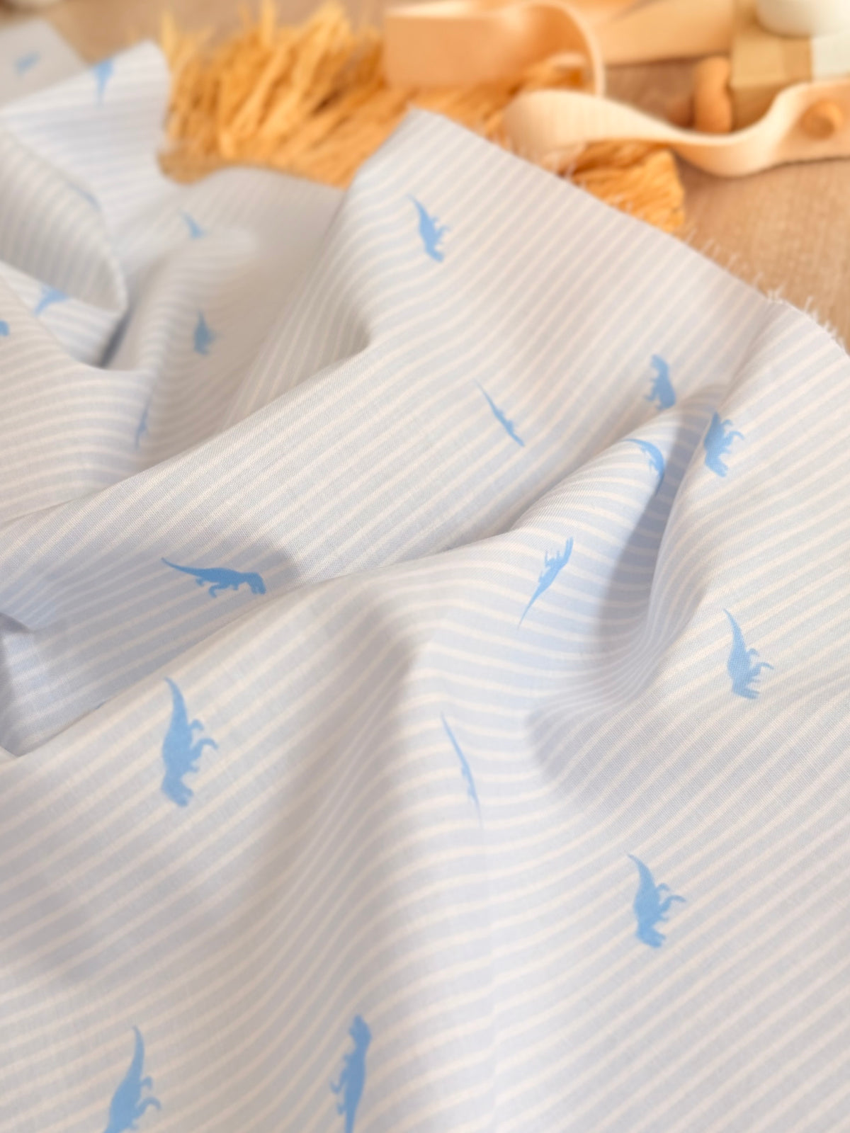 Printed Cotton Tiny Dinos