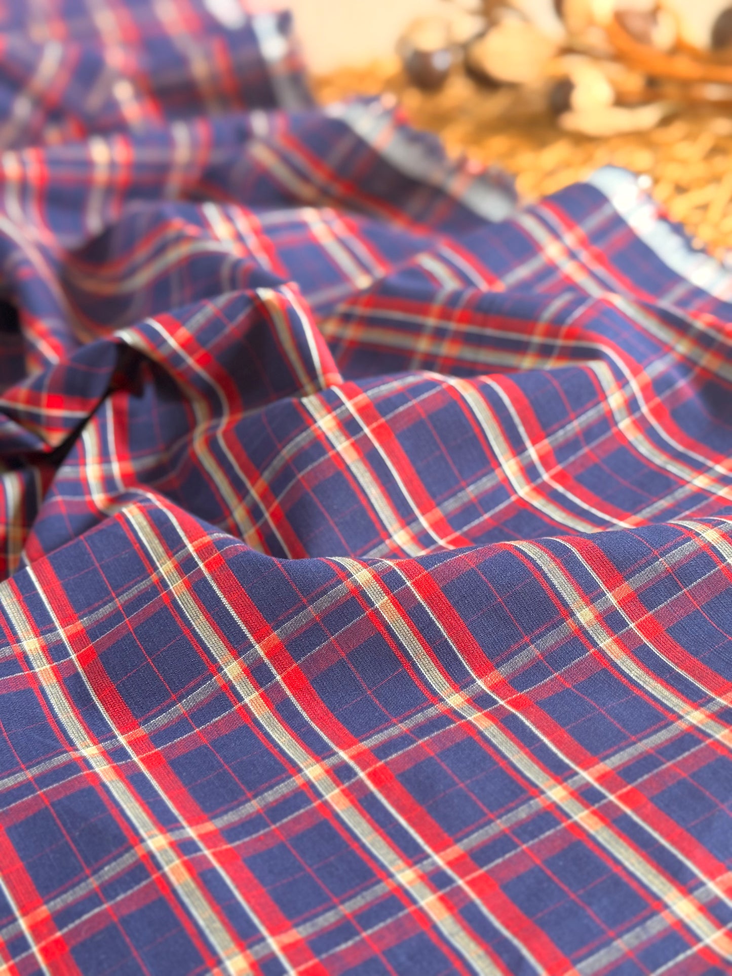 Printed Cotton Checks 27