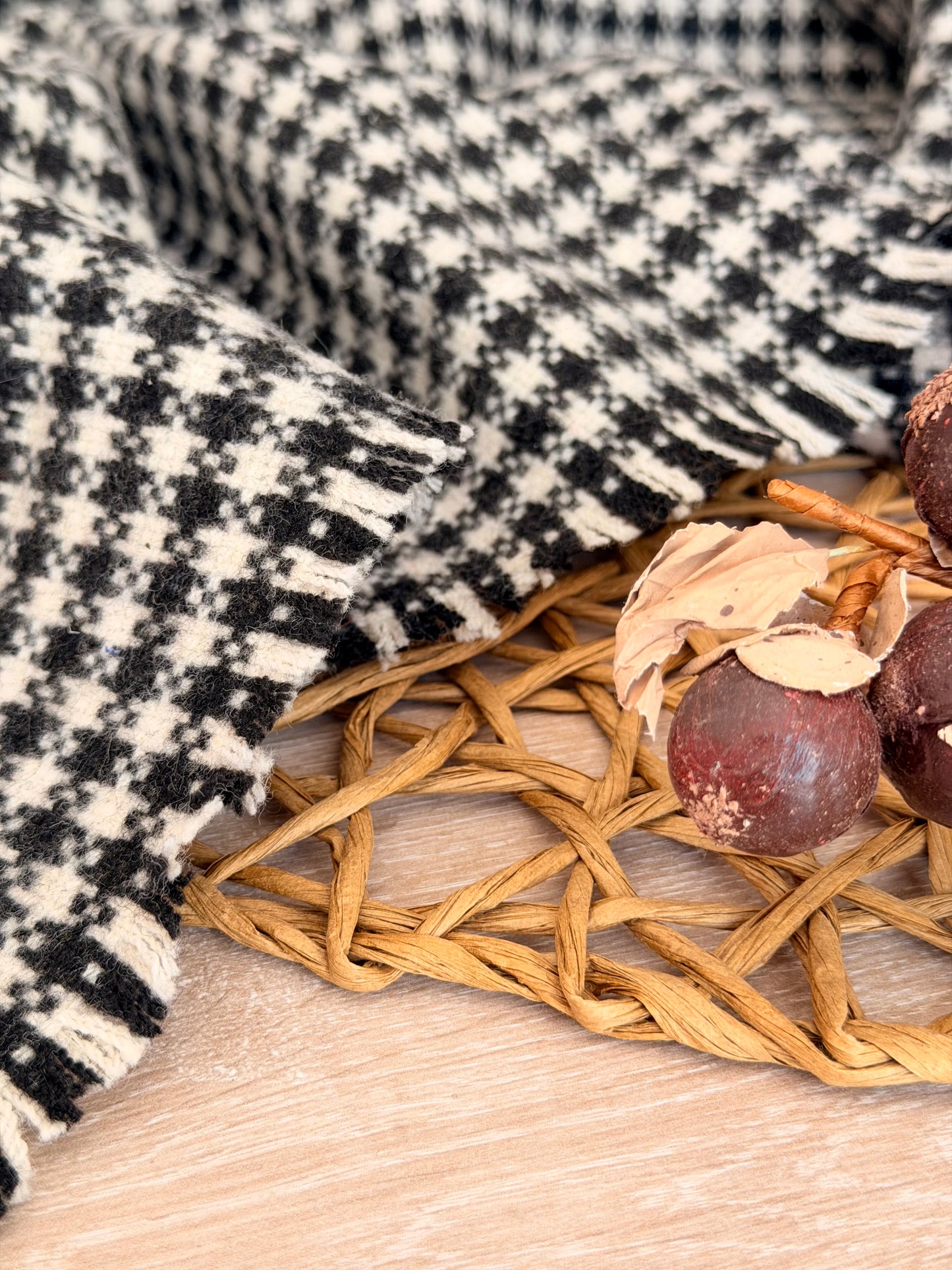 Paño de Lana Classic Houndstooth