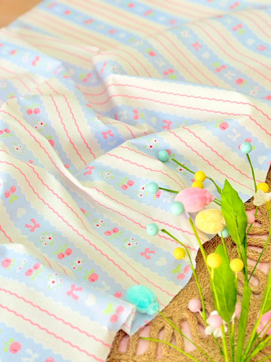 Printed Cotton Sweet Bows
