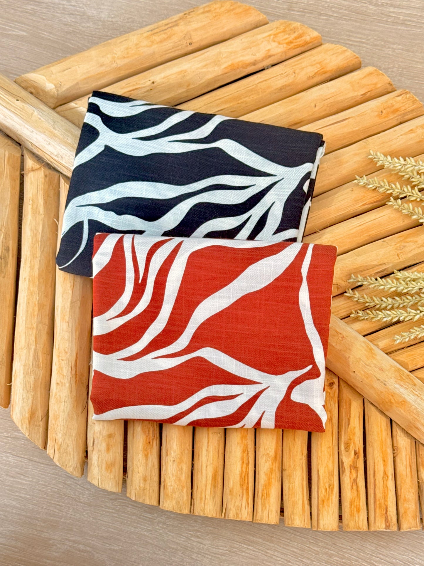 Printed Linen Wild Flow