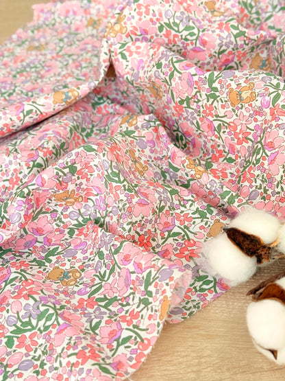 Cotton Twill Teddy Meadow